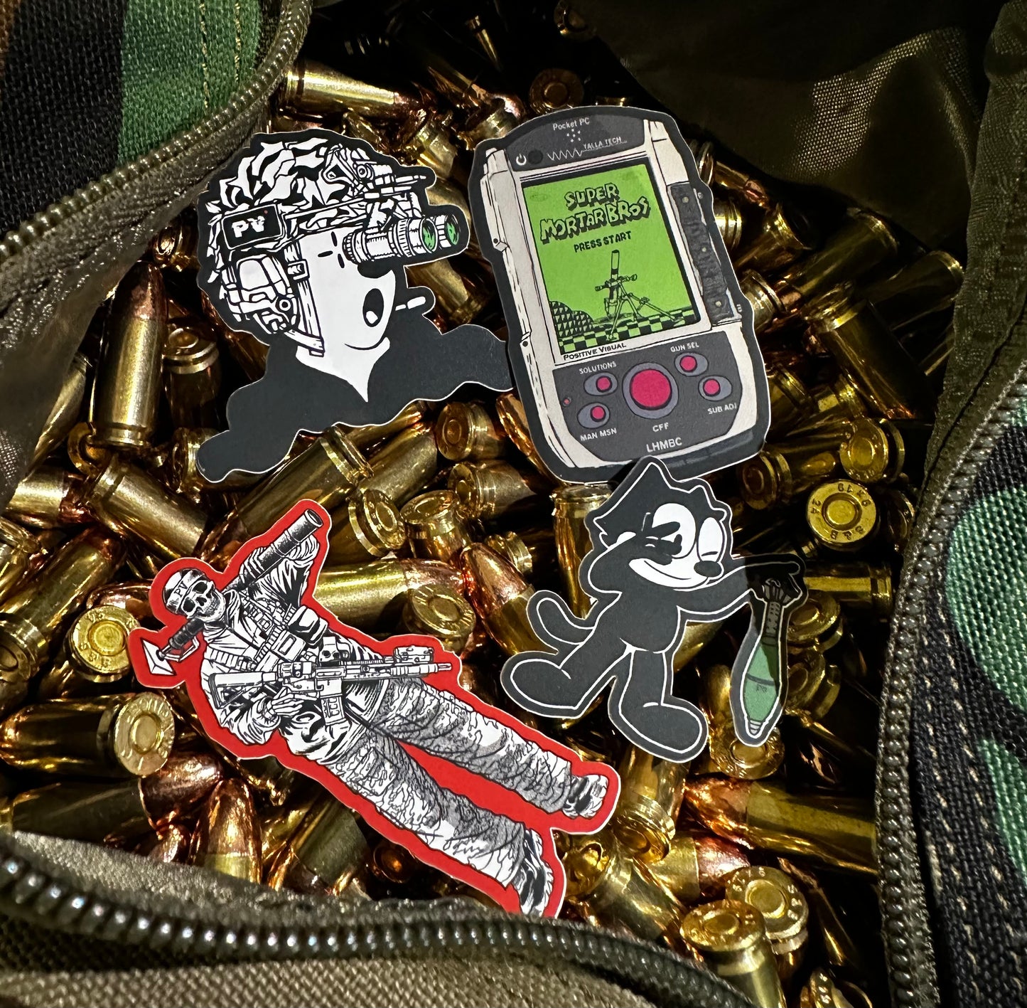 Mortar Sticker Pack