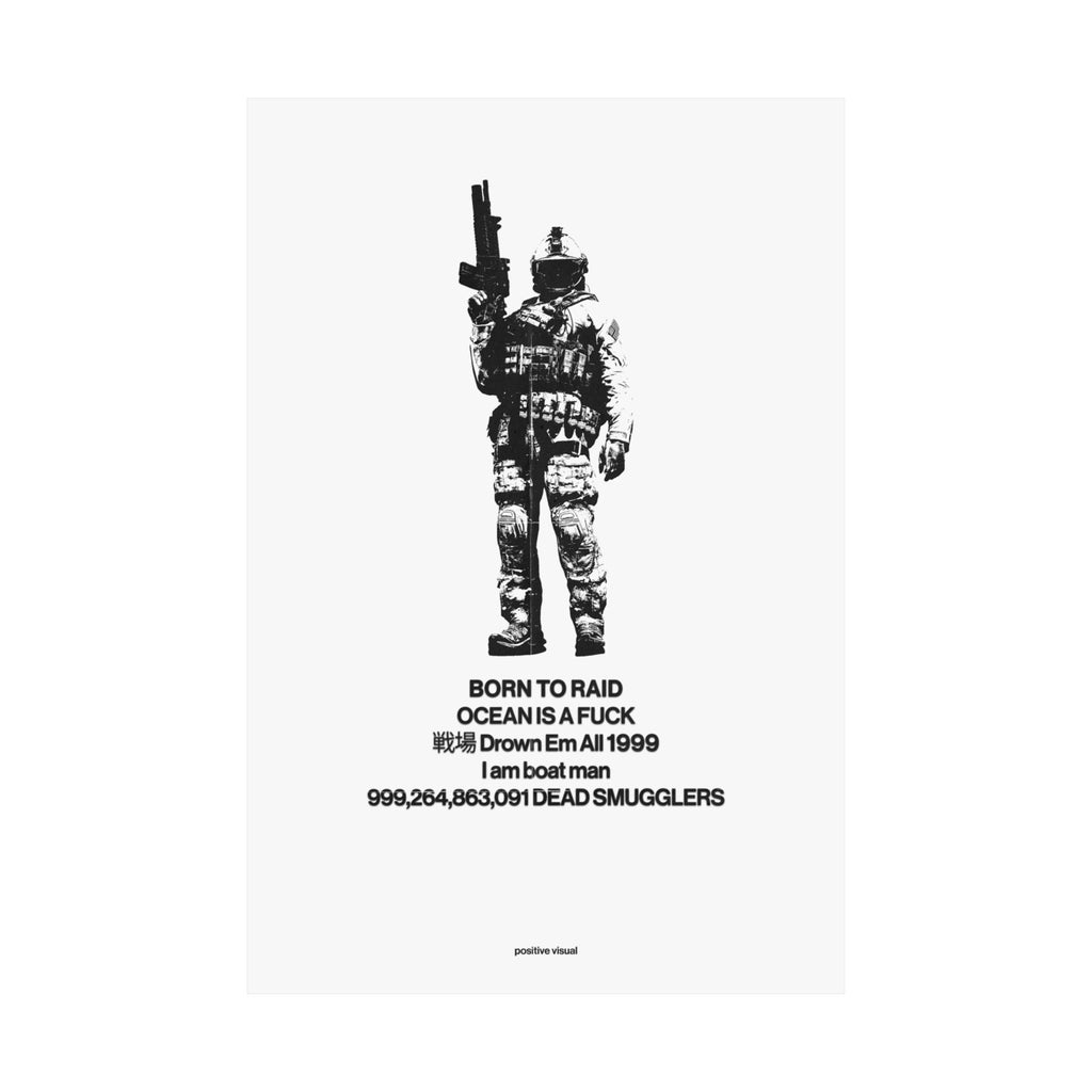 Art of War Series - Born to Raid Poster