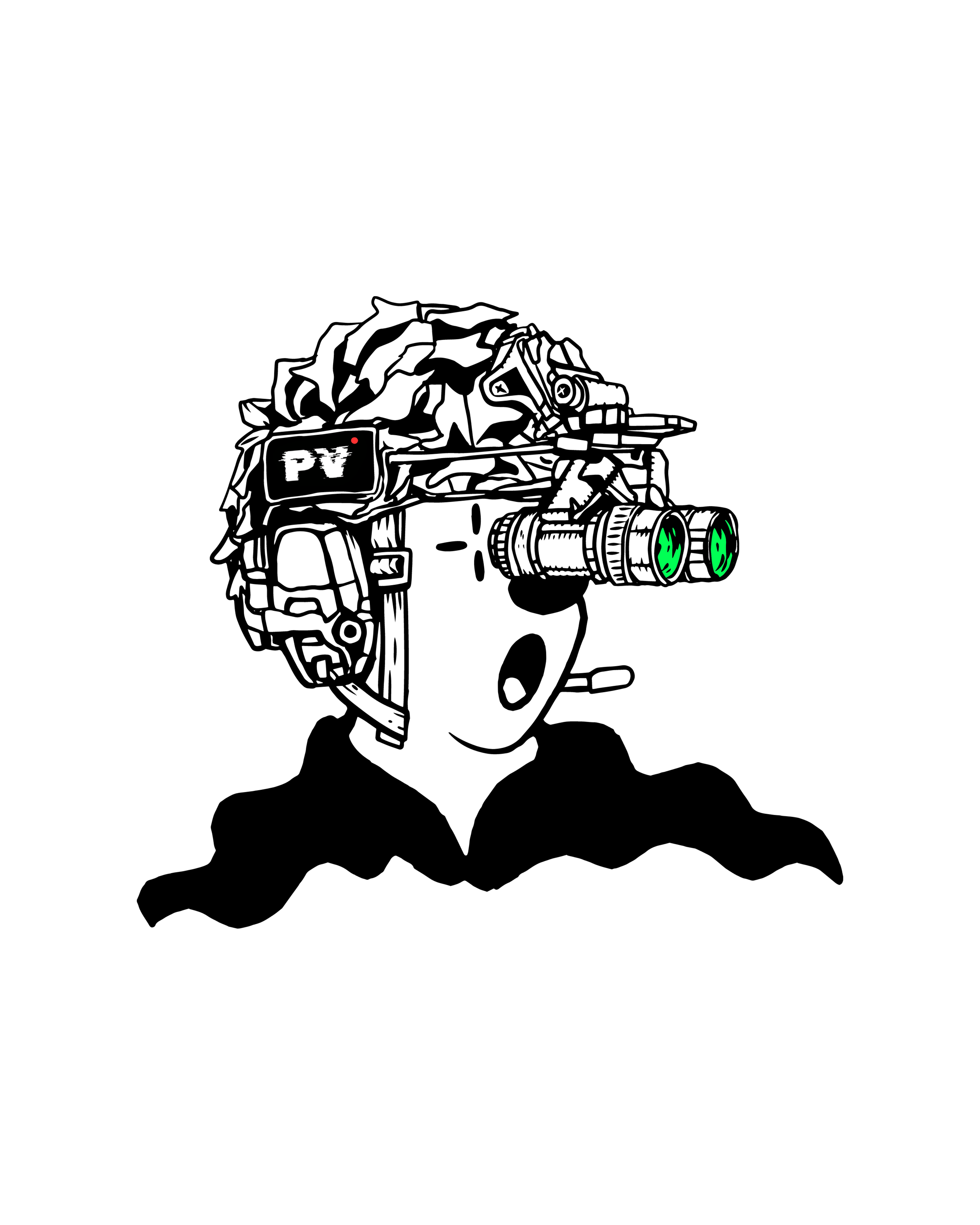 Positive Visual Logo Sticker